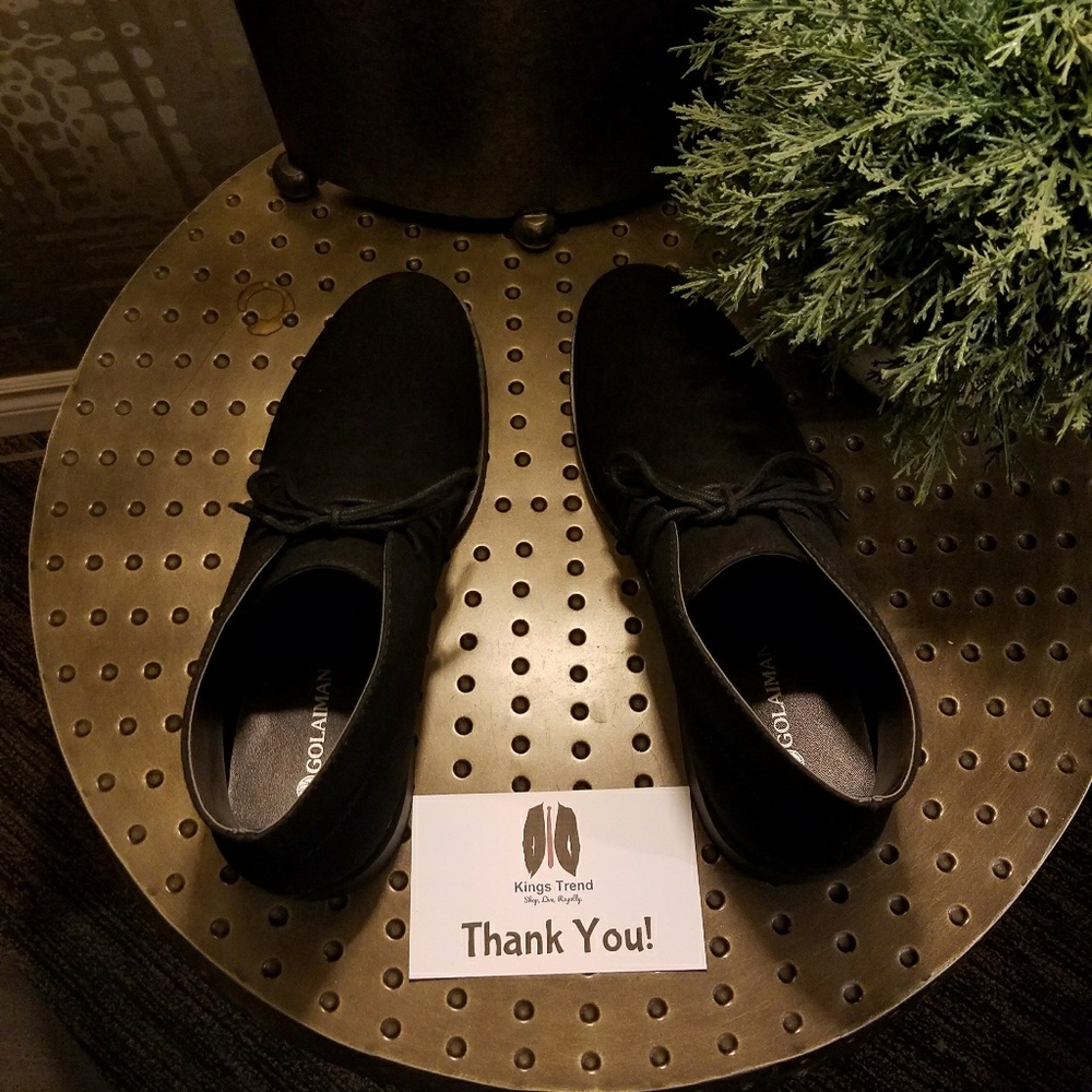 NWT Men's "Chukka" Suede Shoes - Picture 6 of 7